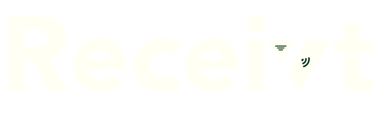 Receivt Logo White